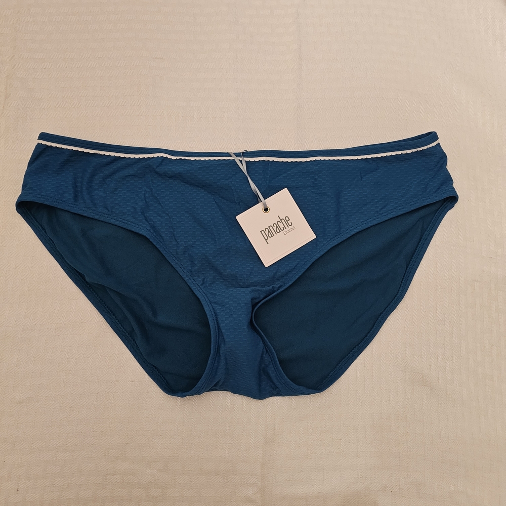 Panache Swim Anya Voyage Bikini Bottom‎ • XXL • Lagoon Blue • NWT